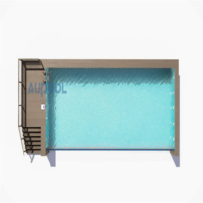 Outdoor Swimming Pool Acrylic Board with Customized Size Flexibility