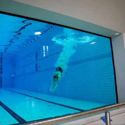 Outdoor Acrylic Above Ground Container Pool with Acrylic Window 30mm-950mm Thickness