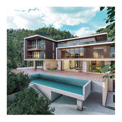 Aupool Modular Swimming Pool with 100mm Window Thickness and High Light Transmission