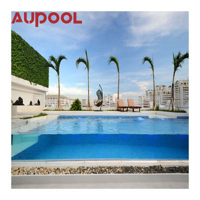 Acrylic Sheet Clear Color Swim Spa Whirlpool Endless Pools for Outdoor Container Pool