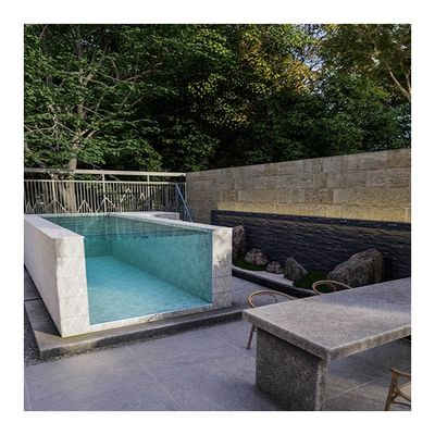 Acrylic Fiberglass Freestanding Container Swimming Pool TUV Certified for Family Sports