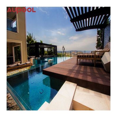 30-950mm Thickness Customized Large Above Ground Steel Frame Swimming Pool for Hotel