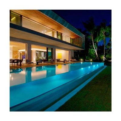 Acrylic Construction Aupool Outdoor Infinitive Counter Current Pool with Clear Window