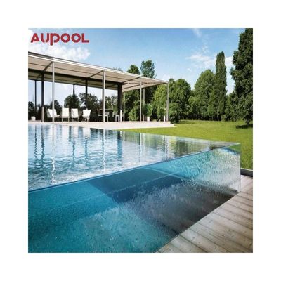 Various Shapes Fiberglass Above Ground Acrylic Swimming Pool with Moulding Processing
