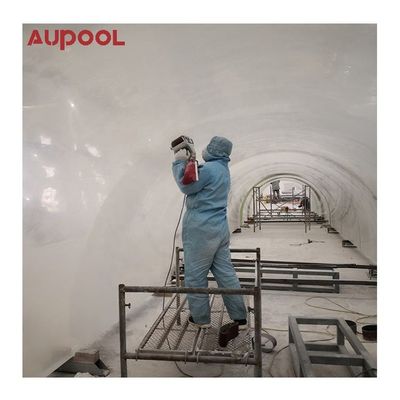Various Shapes Fiberglass Above Ground Acrylic Swimming Pool with Moulding Processing