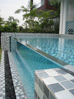 50mm Clear Thick Acrylic Glass Sheet for Infinity Swimming Pool Resistant to Weather