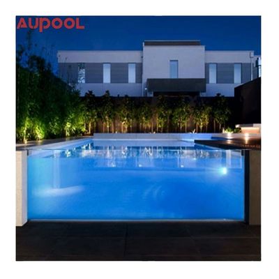 High Light Transmission Acrylic Pool Glass Swimming Pool by AUPOOL for Your Pool Project