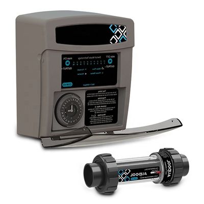 15-45g Chlorine Output Salt Chlorine Generator AUPOOL 2 In 1 For Public Swimming Pool