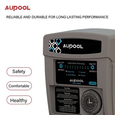 15-45g Chlorine Output Salt Chlorine Generator AUPOOL 2 In 1 For Public Swimming Pool
