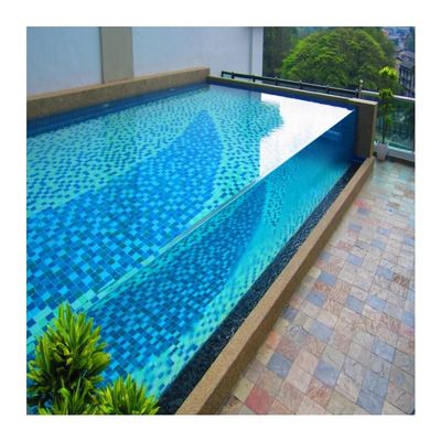 Acrylic Plexiglass Pool Fence Panels for Pressure Resistant Swimming Pool Enclosure