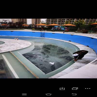 Transparent Clear Infinity Acrylic Wall Outdoor Polyester Swimming Pool for Family Fun
