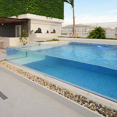 1.20g/cm3 Density and Excellent Weather Resistance AUPOOL Glass Piscines for Outdoor Pools