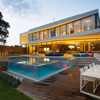 Thick Swimming Pool Acrylic Panels Density 1.20g/cm3 Thickness 30mm-950mm Unbreakable