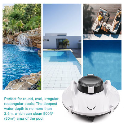 OEM Swimming Pool Equipment Cordless Pool Cleaner for Wet and Dry Function