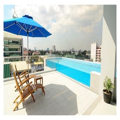 Clear 50mm Above Ground Acrylic Glass Sheet Swimming Pool in Transparent Plexiglass