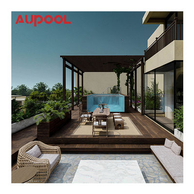 Thick Acrylic Glass for Above Ground Pools Enjoy a Clear View of Your Pool