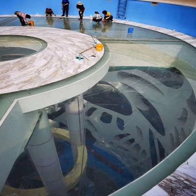 High Surface Hardness Acrylic Glass Sheet for Swimming Pool 50mm 100mm 150mm 200mm 300mm