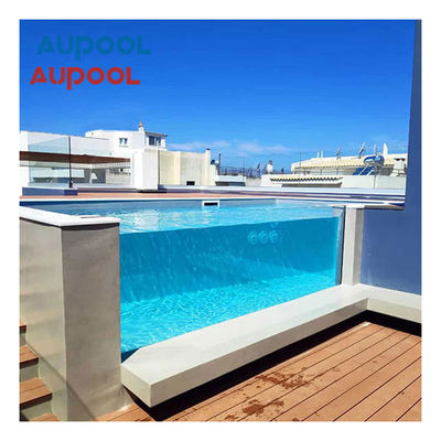 Cast Acrylic Panel Inflatable Transparent Fiberglass Portable Above Ground Acrylic Panels
