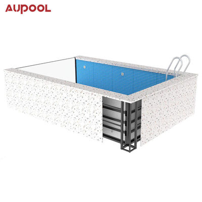Transparent Infinity Pool Made of 100% Pure Lucite Material for Hotels Schools and Gyms