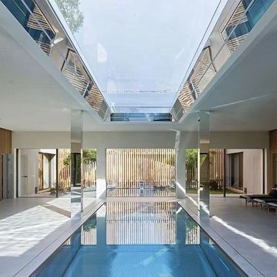 Outdoor Acrylic Above Ground Container Pool with Acrylic Window 30mm-950mm Thickness