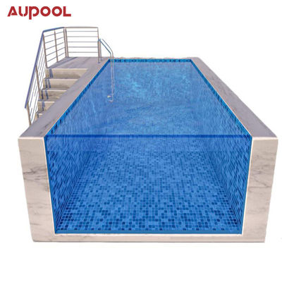 Superior FRP Inner Container Swimming Pool with Custom Machining Cut Engraving Service