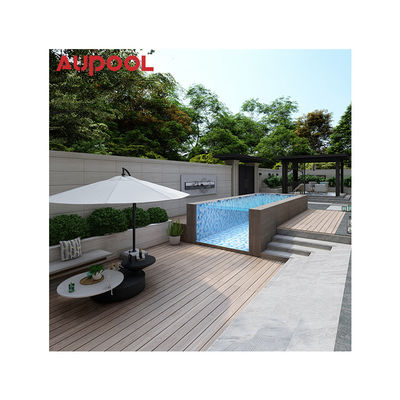 Superior FRP Inner Container Swimming Pool with Custom Machining Cut Engraving Service