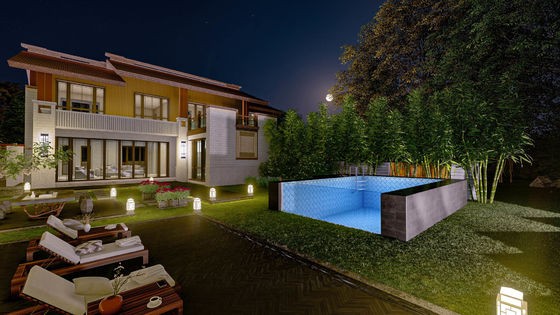 24m3 Pool Water Capacity Transparent Acrylic Plastic Panel for Swimming Pool Window