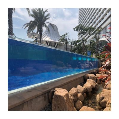 Superior Favorable Advantage Acrylic Swimming Pool 50-700mm Clear Infinity Pool Wall