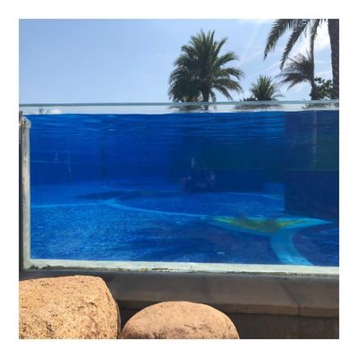 Superior Favorable Advantage Acrylic Swimming Pool 50-700mm Clear Infinity Pool Wall
