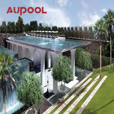 Outdoor Swimming Pool Tent with Commercial Grade PVC Inflatable Dome and Clear Cover