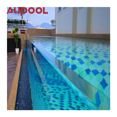 Clear Acrylic Glass Remote Swimming Pool Cover for Intermountain Over Ground Pools