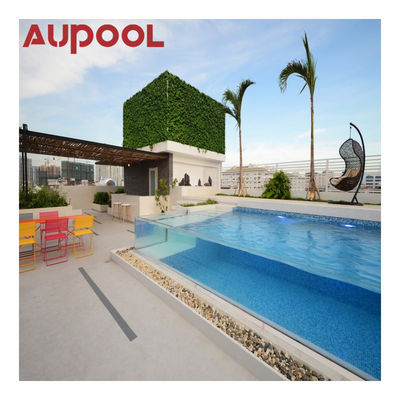 Clear Acrylic Glass Remote Swimming Pool Cover for Intermountain Over Ground Pools