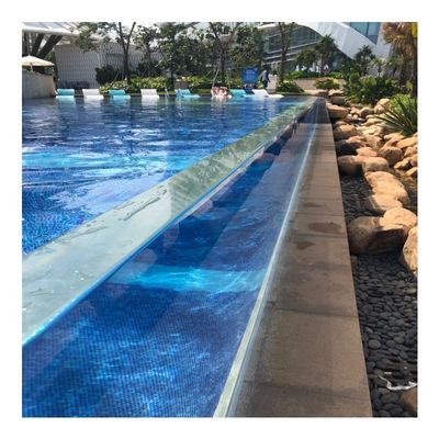 Portable Endless Lap Pool Villa with PMMA Materials and Excellent Weather Resistance