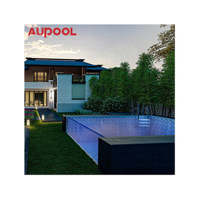 Portable Endless Lap Pool Villa with PMMA Materials and Excellent Weather Resistance