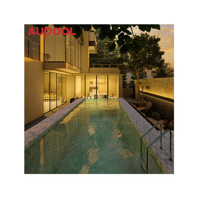 Portable Endless Lap Pool Villa with PMMA Materials and Excellent Weather Resistance