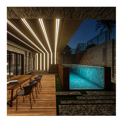 Aupool Modular Swimming Pool with 100mm Window Thickness and High Light Transmission