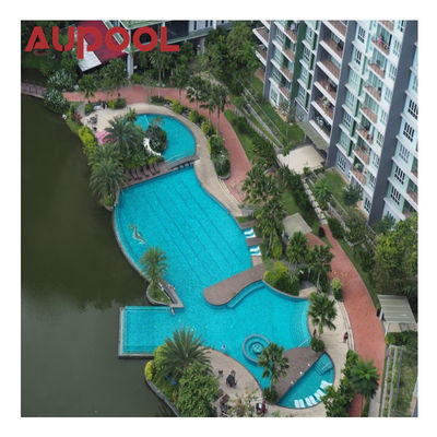 Acrylic Sheet Clear Color Swim Spa Whirlpool Endless Pools for Outdoor Container Pool