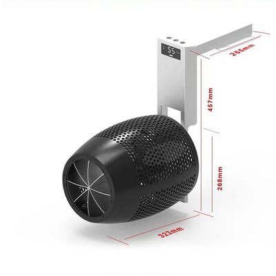 250mm Immersion Depth Wall-Mounted Fitness Surf Laminar Flow Propeller for Infinity Pool