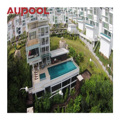 Acrylic Sheet Clear Color Swim Spa Whirlpool Endless Pools for Outdoor Container Pool