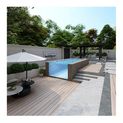 Clear Custom Curved Acrylic Panel for Swimming Pool Moulding Service by Lucite Acrylic