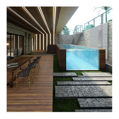 Outdoor Modular Treadmill Principle Container Swimming Pool with Constant Temperature