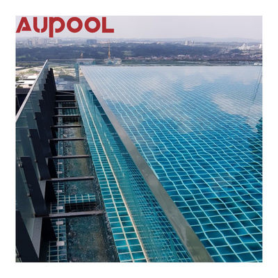 30mm-950mm Thickness Cast Acrylic Panel for Outdoor Swimming Pool Waterfall Cascade