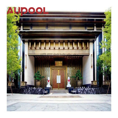 Modern Design Acrylic Pool Outdoor Swimming Pools 100% Lucite PMMA Imported Thickness Range