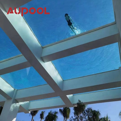 Modern Design Acrylic Pool Outdoor Swimming Pools 100% Lucite PMMA Imported Thickness Range