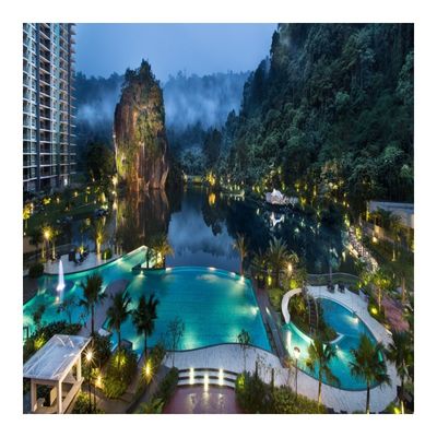 Clear Luxury Garden Acrylic 6 Meter Swim Spa Pool for Easy Installation and Clear Water