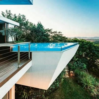 Acrylic Swimming Pool Endless Indoor Sky Infinity Pool for Portable Group Recreation