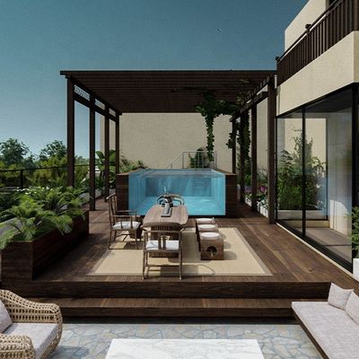 Outdoor Fiberglass Swimming Pool High Diaphaneity 92.5% and Clear/Transparent Design