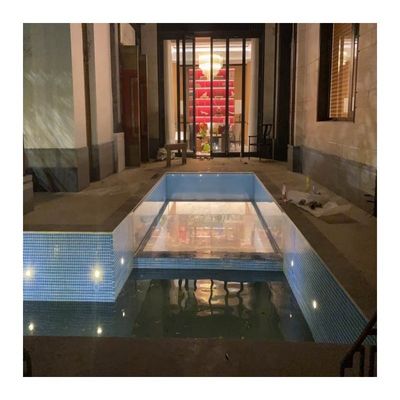 Acrylic Sheet Perfect Choice for Customized Swimming Pools and Customer's Demand