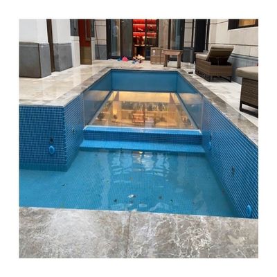 Acrylic Sheet Perfect Choice for Customized Swimming Pools and Customer's Demand