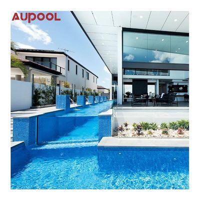 High Light Transmission 92.5% Spa Pool With Endless Water Jet Machine System Cutting Service